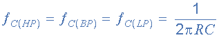 Simplified Corner Frequency simplified corner frequency