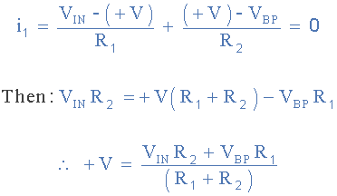 Non-inverting Transfer Function non-inverting transfer function