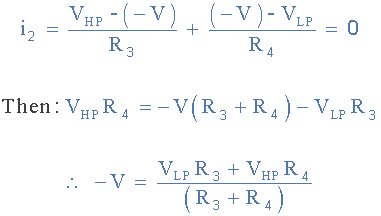 Inverting Transfer Function inverting transfer function