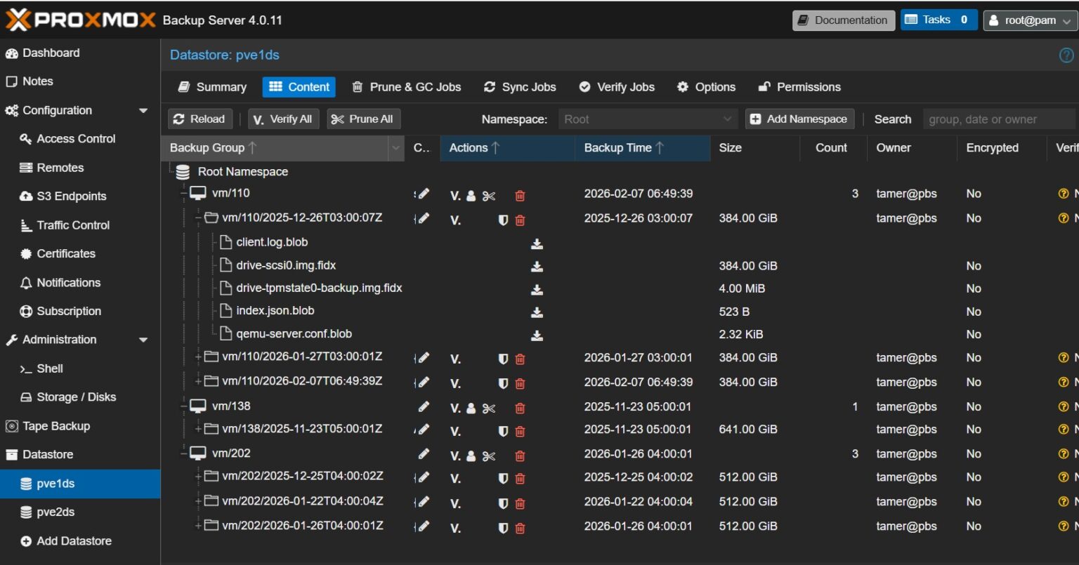 Pbs Computer System Proxmox PBS – setting up Automated Backups – Electrical Engineering and ...